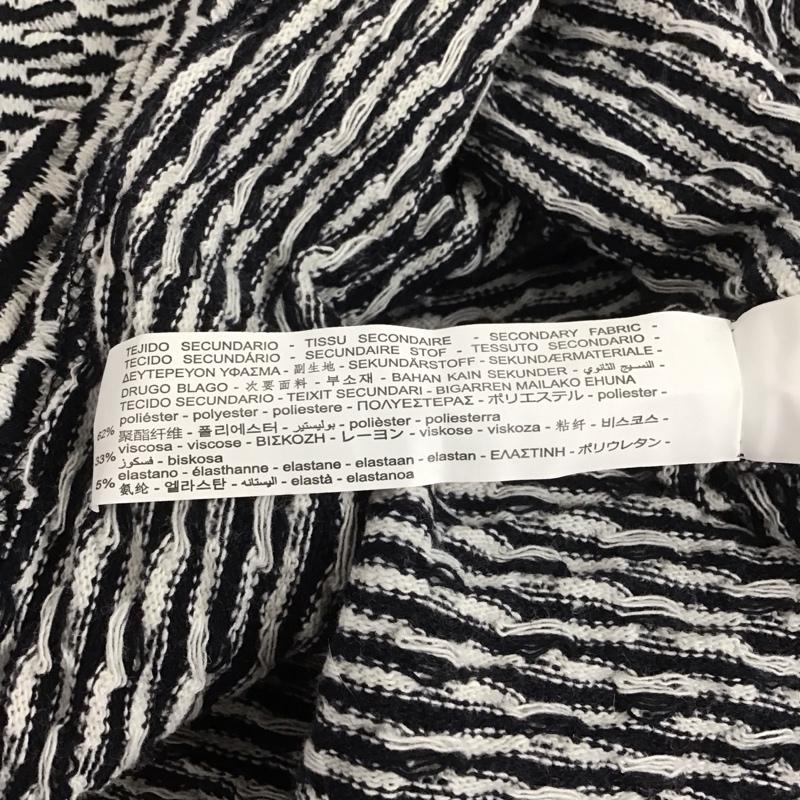 ザラ ZARA カットソー 半袖 S 白 / ホワイト / X 紺 / ネイビー / レディース USED 古着 中古 10140361