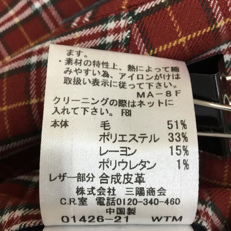 ブラックレーベルクレストブリッジ BLACK LABEL CRESTBRIDGE パンツ スラックス 51R64-217-16 チェック 赤 / レッド / メンズ USED 古着 中古 10140876