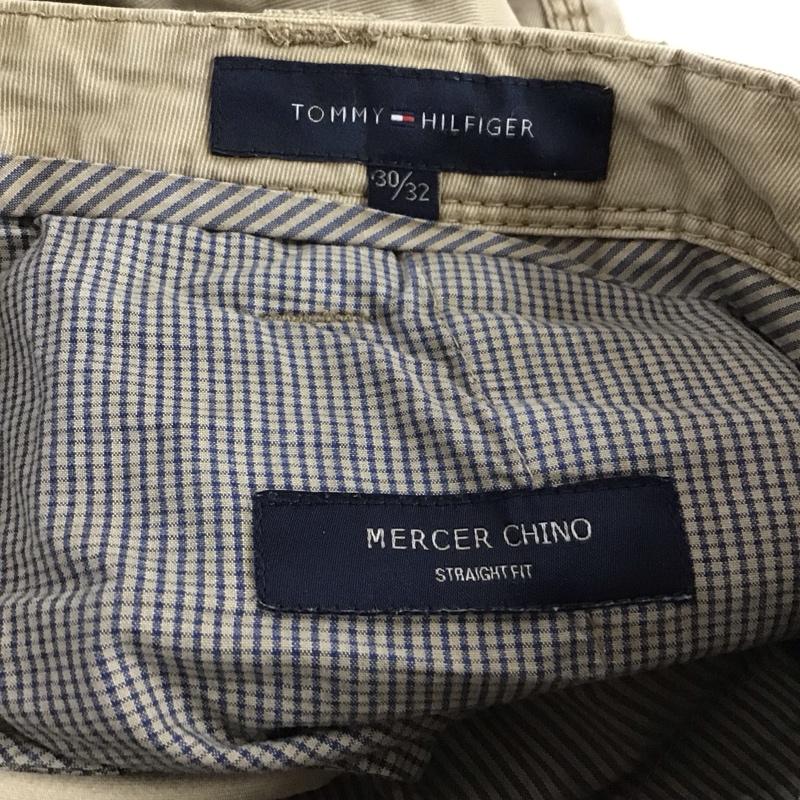 トミーヒルフィガー TOMMY HILFIGER パンツ ワークパンツ、ペインターパンツ ワークパンツ ワイドパンツ カジュアルパンツ 30インチ 無地 ベージュ / ベージュ / メンズ USED 古着 中古 10141002