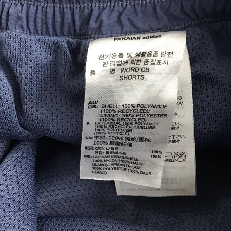 アディダス adidas パンツ ショートパンツ 無地 X ロゴ、文字 白 / ホワイト / X 青 / ブルー / X 紺 / ネイビー / メンズ USED 古着 中古 10141127
