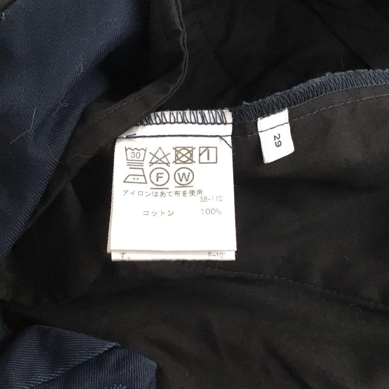 サタデーズサーフニューヨークシティー SATURDAYS SURF NYC パンツ スラックス 29インチ 無地 紺 / ネイビー / メンズ USED 古着 中古 10141170