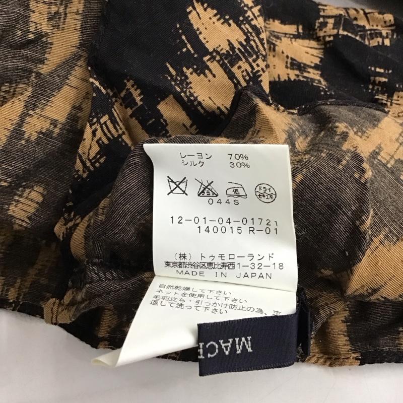 マカフィー MACPHEE シャツ、ブラウス 七分袖 38 総柄 マルチカラー / マルチカラー / レディース USED 古着 中古 10141232
