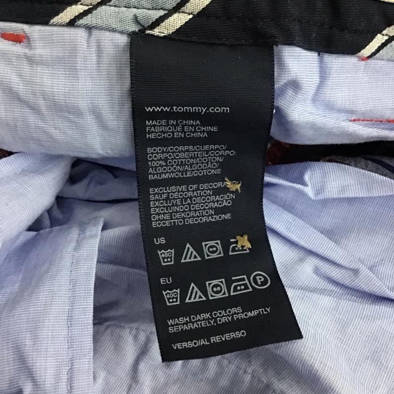 トミーヒルフィガー TOMMY HILFIGER パンツ ショートパンツ ショートパンツ ハーフパンツ カジュアルパンツ チェックパンツ 33インチ チェック マルチカラー / マルチカラー / メンズ USED 古着 中古 10141260