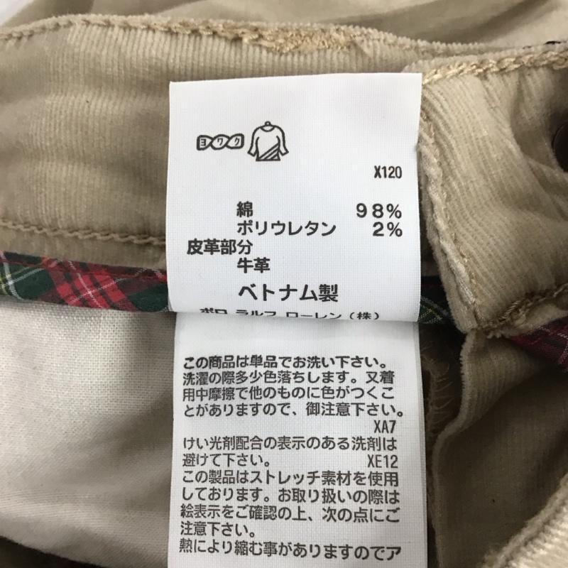 ポロジーンズカンパニー POLO JEANS COMPANY パンツ スラックス 26インチ 無地 ベージュ / ベージュ / レディース USED 古着 中古 10141273