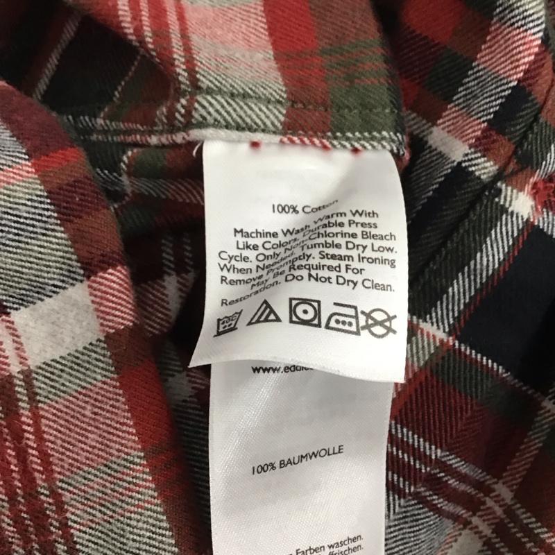 エディーバウアー Eddie Bauer シャツ、ブラウス 長袖 長袖シャツ チェックシャツ カラーシャツ ボタンダウンシャツ M チェック マルチカラー / マルチカラー / メンズ USED 古着 中古 10141380