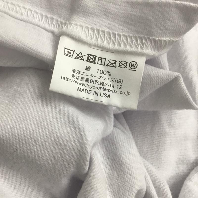 チェスウィック CHESWICK Tシャツ 半袖 半袖カットソー プリントTシャツ クルーネックカットソー XL プリント 白 / ホワイト / メンズ USED 古着 中古 10141952