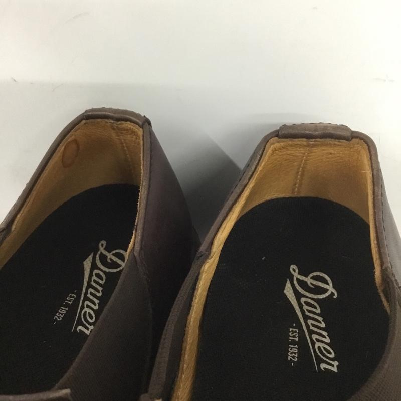 ダナー Danner ブーツ ショートブーツ D212111 ショートサイドゴアワークブーツ 7.5 無地 茶 / ブラウン / メンズ USED 古着 中古 10142071
