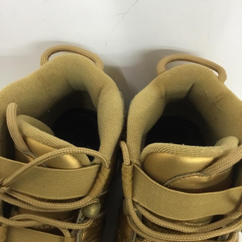 ナイキ NIKE スニーカー スニーカー 902290-700 AIR MORE UPTEMPO SUPREME 27cm 27.0cm ロゴ、文字 金 / ゴールド / メンズ USED 古着 中古 10142827