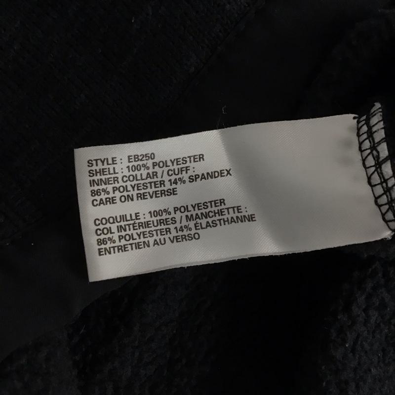 エディーバウアー Eddie Bauer ジャケット、上着 ジャケット、ブレザー ジップアップジャケット アウター 裏地ボアジャケット スタンドネック M ロゴ、文字 黒 / ブラック / メンズ USED 古着 中古 10142941