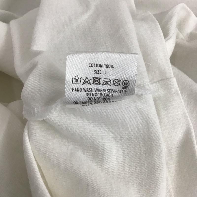 ゴッドセレクショントリプルエックス GOD SELECTION XXX Tシャツ 半袖 半袖カットソー プリントTシャツ クルーネックカットソー L プリント 白 / ホワイト / メンズ USED 古着 中古 10143242