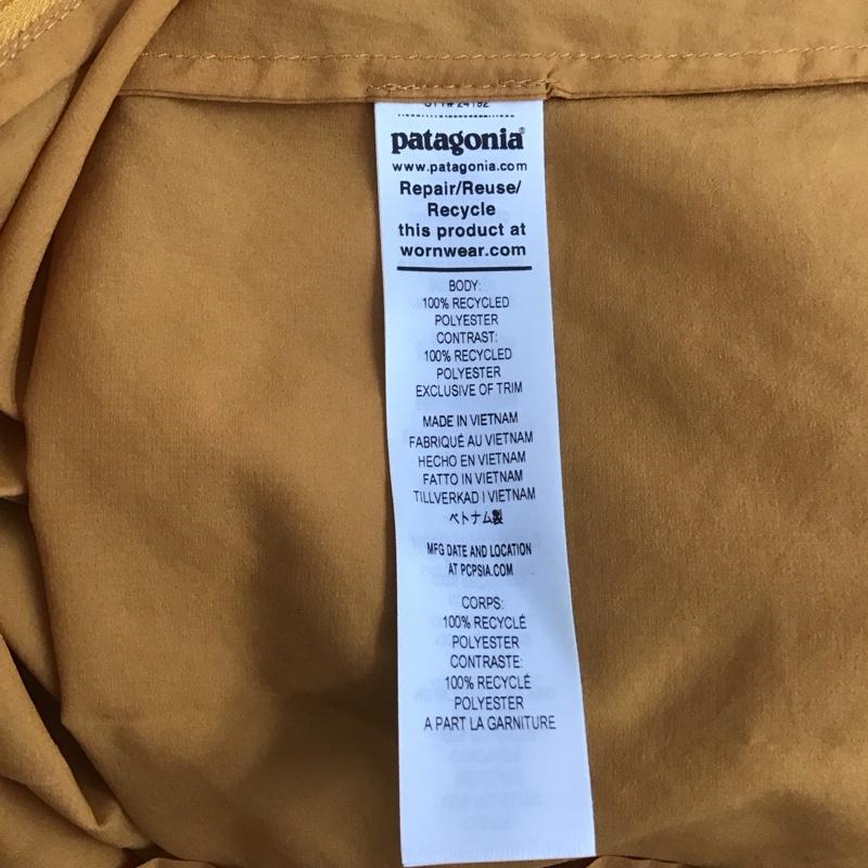 パタゴニア patagonia ジャケット、上着 ジャンパー、ブルゾン 24192fa24 XL ロゴ、文字 X プリント 橙 / オレンジ / メンズ USED 古着 中古 10143295