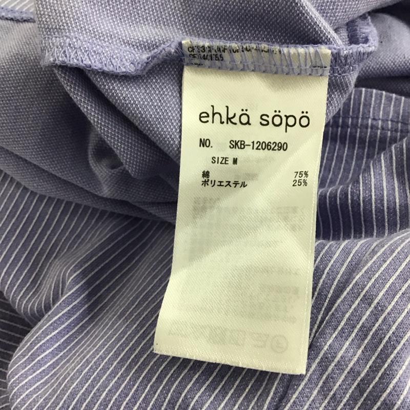 エヘカソポ ehka sopo カットソー 長袖 M ストライプ マルチカラー / マルチカラー / レディース USED 古着 中古 10143454