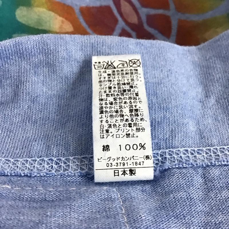 グッドオン Good On Tシャツ 半袖 S プリント 水色 / ライトブルー / レディース USED 古着 中古 10143508