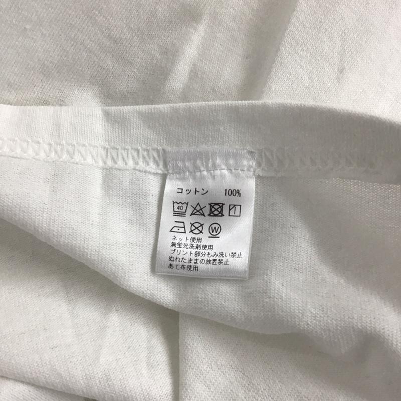 サプール SAPEur タンクトップ タンクトップ a0023-373 タンクトップ ノースリーブカットソー L プリント 白 / ホワイト / メンズ USED 古着 中古 10143686