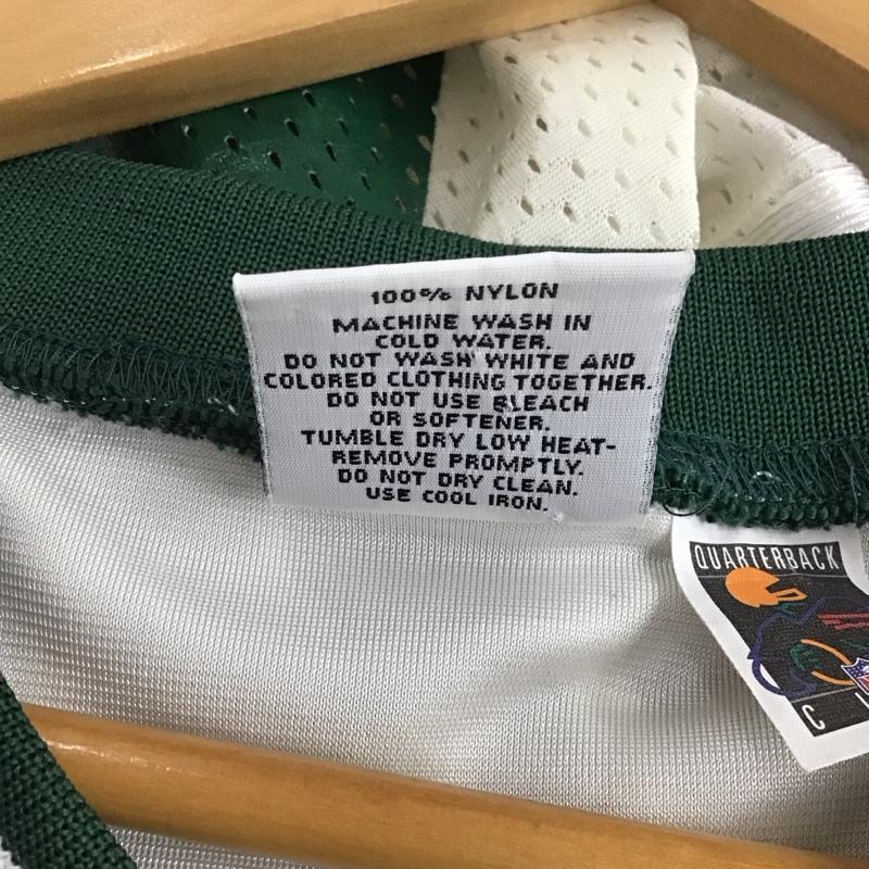 スターター STARTER カットソー 半袖 半袖カットソー プリントTシャツ Vネックカットソー ユニフォーム XL ロゴ、文字 白 / ホワイト / X 黄 / イエロー / X 緑 / グリーン / メンズ USED 古着 中古 10144184