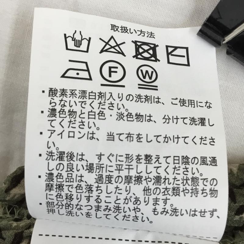 アーバンリサーチ URBAN RESEARCH シャツ、ブラウス 半袖 IT25-23B005 URBAN RESEARCH ITEMS FREE 総柄 緑 / グリーン / X 茶 / ブラウン / レディース USED 古着 中古 10144389