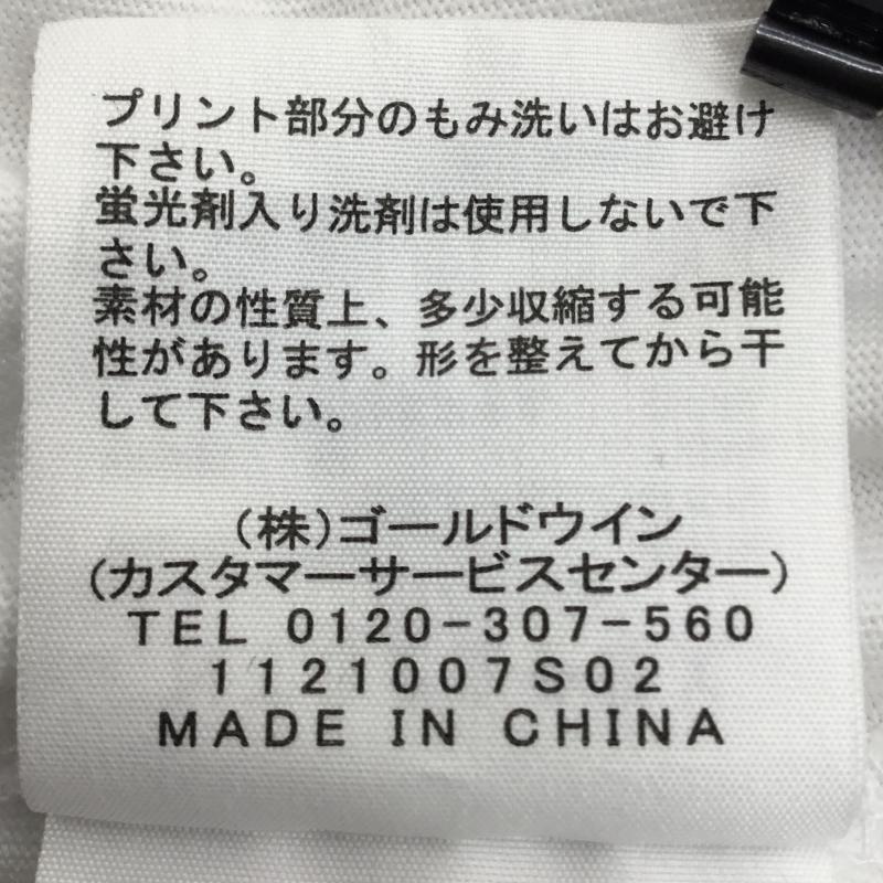 ザノースフェイス THE NORTH FACE Tシャツ 半袖 NT32202X M ロゴ、文字 白 / ホワイト / メンズ USED 古着 中古 10144403