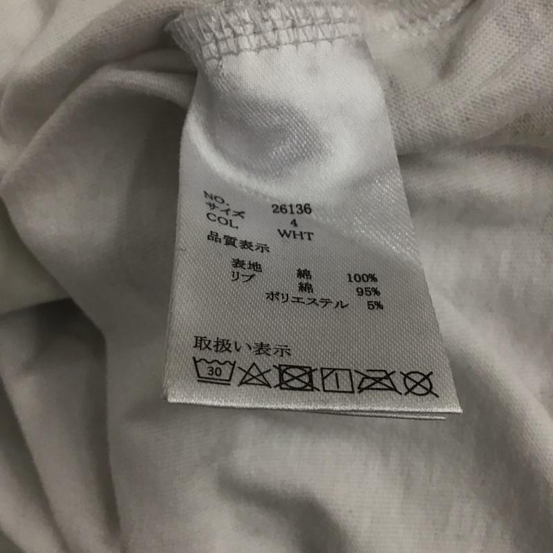 ガリスアディクション GALLIS ADDICTION Tシャツ 半袖 半袖カットソー プリントTシャツ クルーネックカットソー M プリント 白 / ホワイト / メンズ USED 古着 中古 10144557