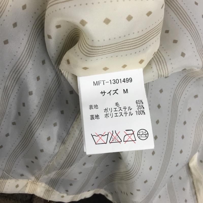 エヘカソポ ehka sopo コート コート一般 1301499 フード付き M 無地 茶 / ブラウン / レディース USED 古着 中古 10144637