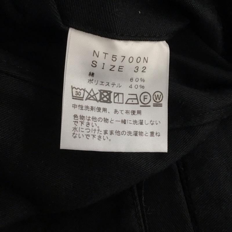 ザノースフェイス THE NORTH FACE パンツ ワークパンツ、ペインターパンツ NT5700N ストレッチツイルテーパードパンツ 32 無地 黒 / ブラック / メンズ USED 古着 中古 10144728