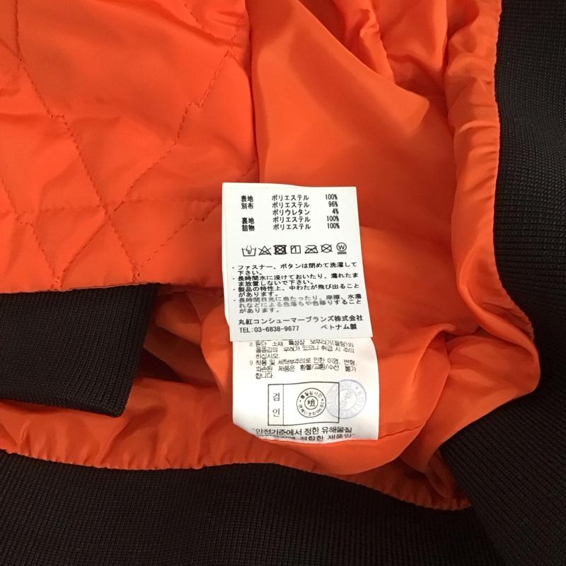 メレル MERRELL ジャケット、上着 ジャケット、ブレザー キルティングジャケット アウター プルオーバーパーカー ロゴ、文字 橙 / オレンジ / メンズ USED 古着 中古 10144761