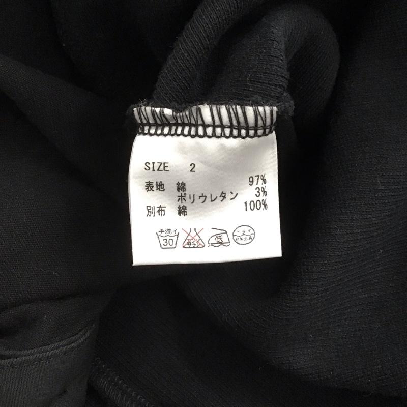 グラム glamb カットソー 長袖 長袖カットソー カラーシャツ 長袖シャツ 2 無地 黒 / ブラック / メンズ USED 古着 中古 10144872