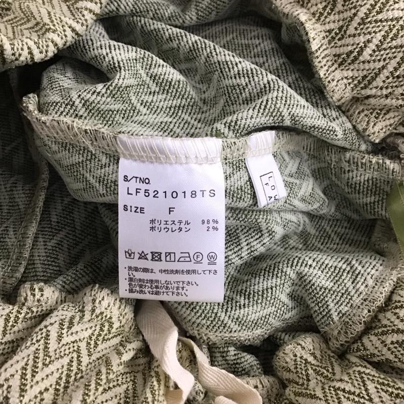 ローリーズファーム LOWRYS FARM パンツ ワークパンツ、ペインターパンツ ワイドパンツ カジュアルパンツ ワークパンツ ストレッチ FREE 総柄 マルチカラー / マルチカラー / レディース USED 古着 中古 10145416