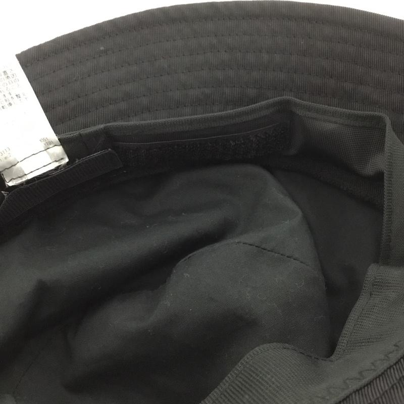 ランバン LANVIN 帽子 ハット VG5SCP71M ナイロンツイルハット FREE ロゴ、文字 黒 / ブラック / メンズ USED 古着 中古 10145781