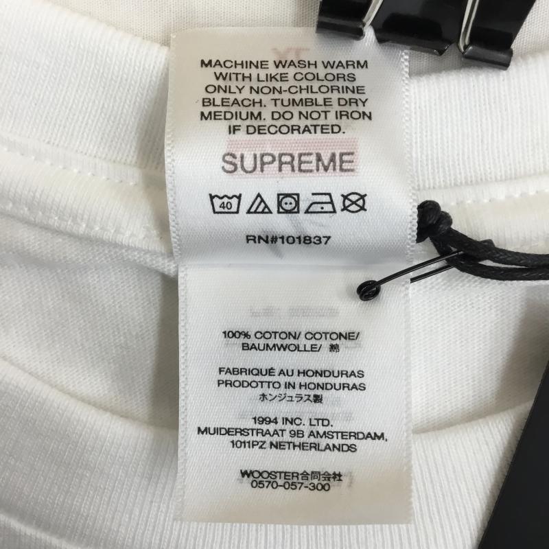 シュプリーム Supreme Tシャツ 半袖 Y s ヨウジヤマモト Star Tee XL ロゴ、文字 白 / ホワイト / メンズ USED 古着 中古 10145815