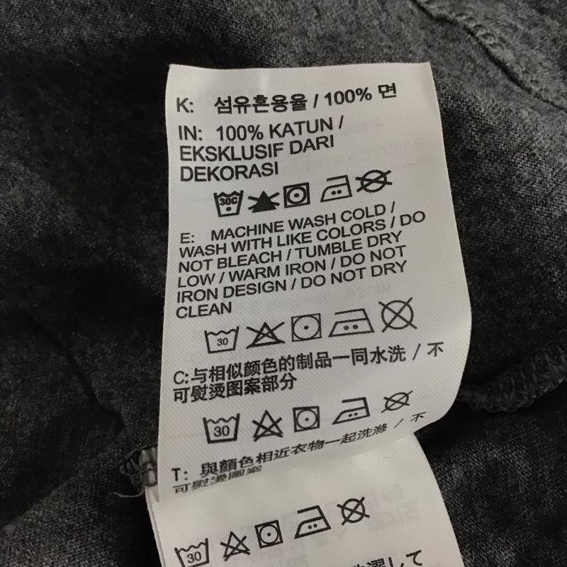 ナイキ NIKE Tシャツ 半袖 半袖カットソー プリントTシャツ クルーネックカットソー M ロゴ、文字 灰 / グレー / メンズ USED 古着 中古 10145836