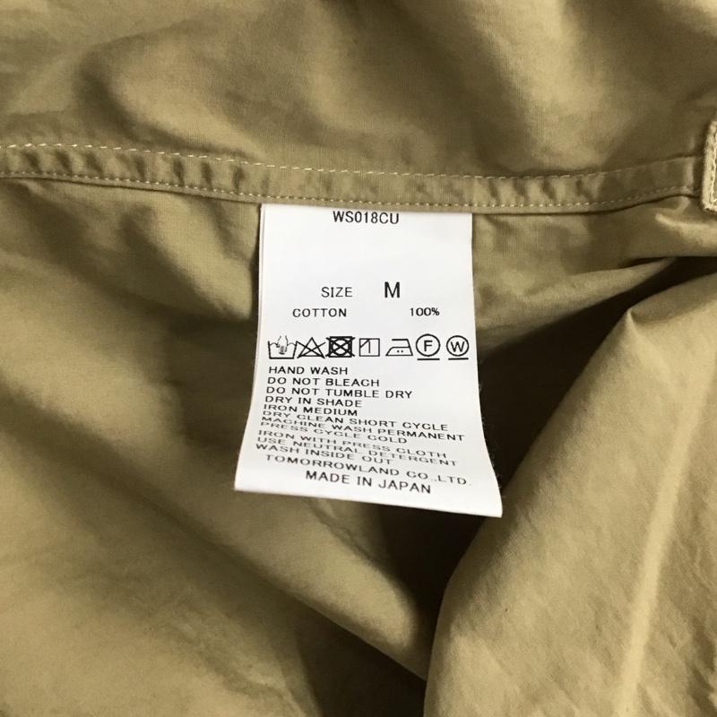 ピルグリム PILGRIM シャツ、ブラウス 半袖 半袖シャツ 無地シャツ ポケットシャツ M 無地 ベージュ / ベージュ / メンズ USED 古着 中古 10145893