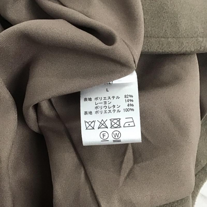 ウィム バイ リドム WYM LIDNM コート コート一般 co627 チェスターコート ロング丈 L 無地 茶 / ブラウン / メンズ USED 古着 中古 10145936