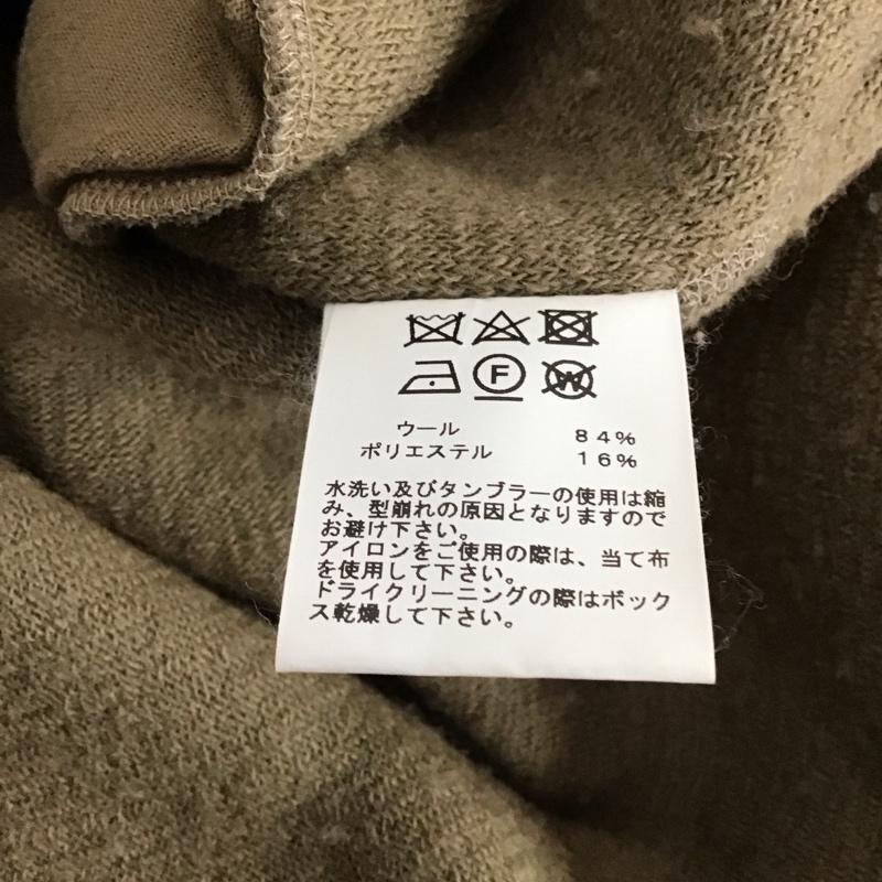 ゴールド GOLD ニット、セーター 長袖 gl68306 フリーストップス M 無地 キャメル / キャメル / メンズ USED 古着 中古 10145940