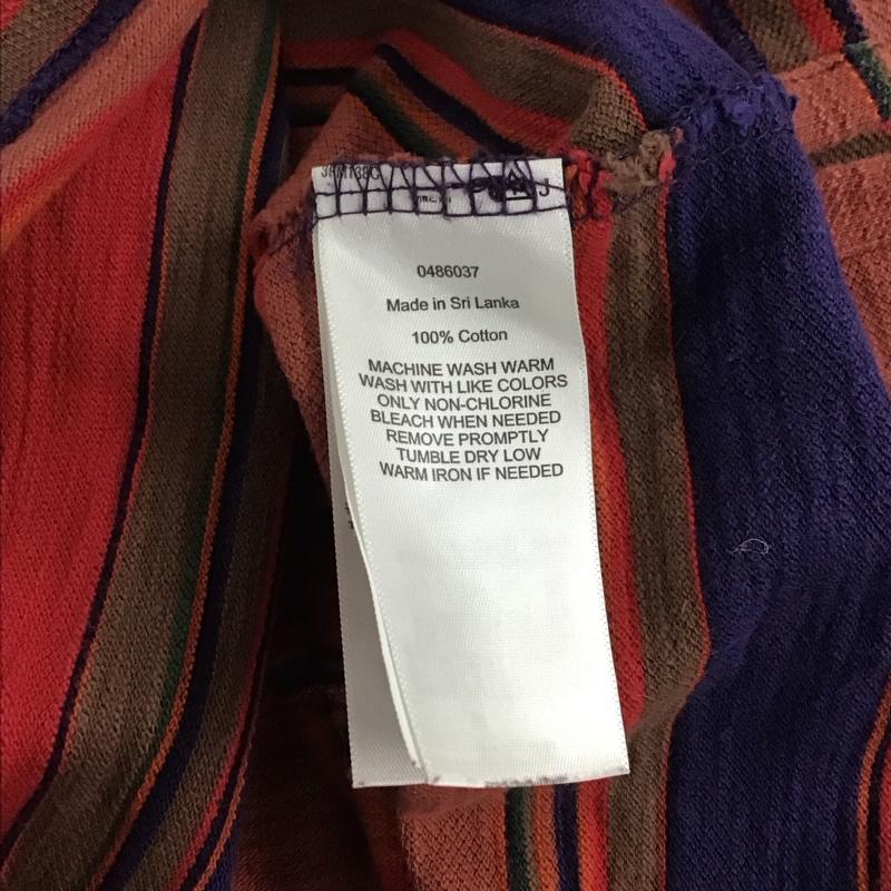 ポロバイラルフローレン Polo by RALPH LAUREN ポロシャツ 半袖 ポロシャツ 半袖カットソー M ボーダー柄 マルチカラー / マルチカラー / メンズ USED 古着 中古 10146067