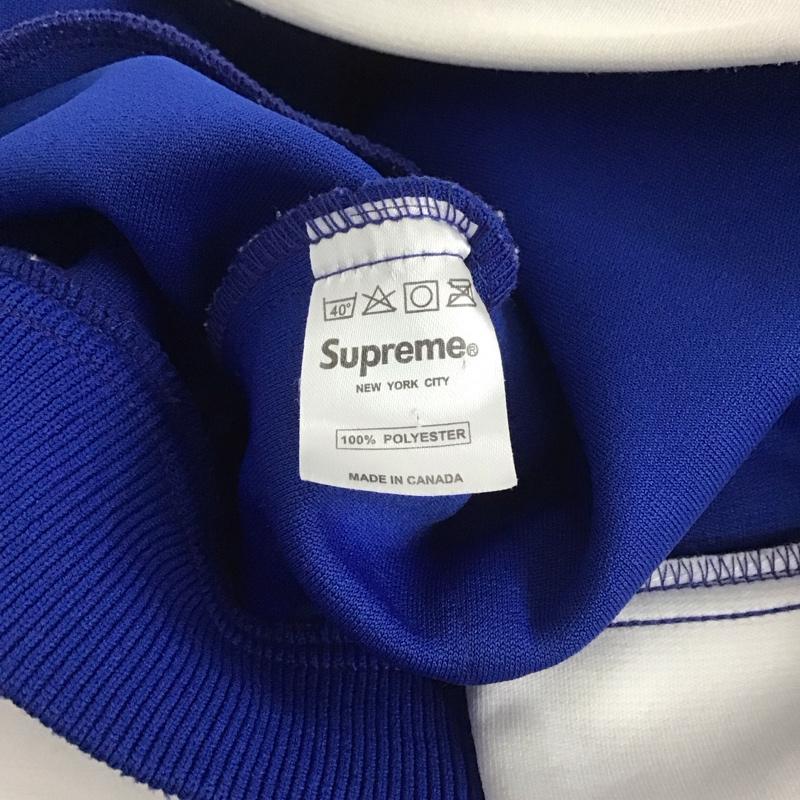 シュプリーム Supreme ジャケット、上着 ジャケット、ブレザー 2005aw 1994StadiumTrackJacket ジャージ ジップアップジャケット M ロゴ、文字 青 / ブルー / メンズ USED 古着 中古 10146192