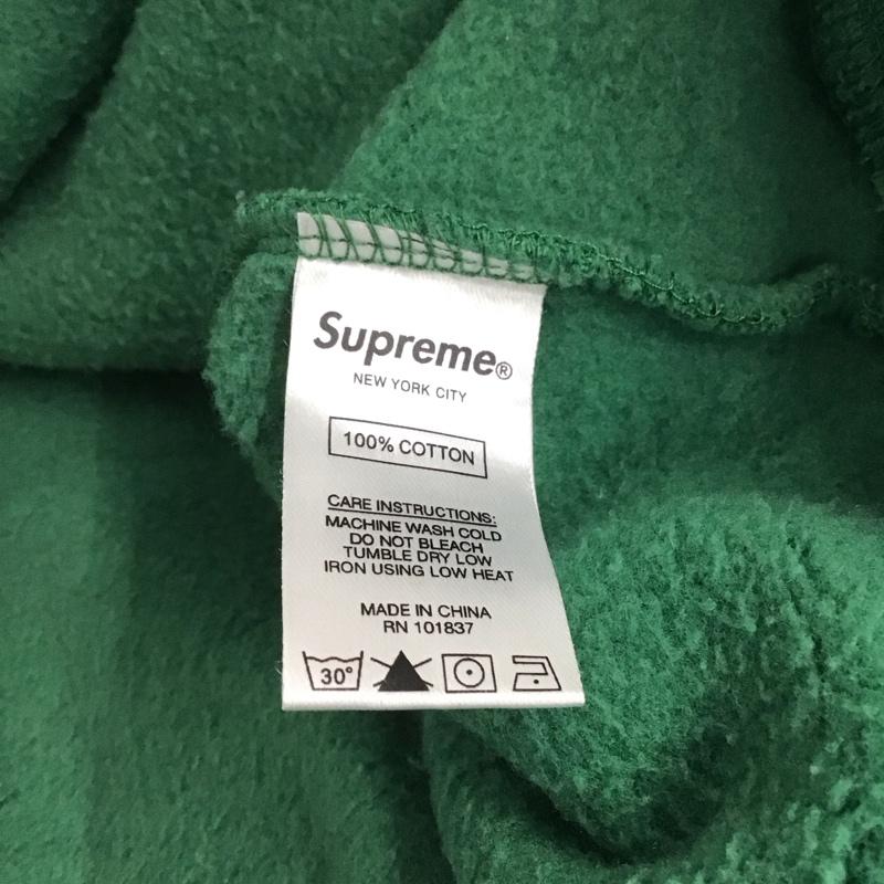 シュプリーム Supreme パーカー 長袖 長袖パーカー プルオーバーパーカー スウェット M ロゴ、文字 橙 / オレンジ / X 緑 / グリーン / メンズ USED 古着 中古 10146235