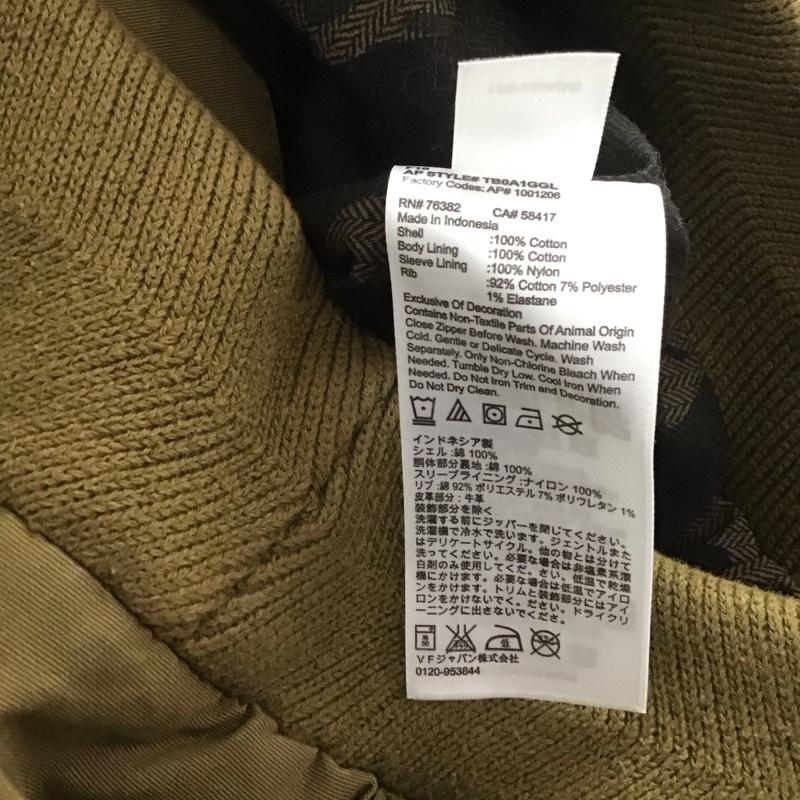 ティンバーランド Timberland ジャケット、上着 ジャケット、ブレザー ジップアップジャケット アウター M ロゴ、文字 カーキ / カーキ / メンズ USED 古着 中古 10146242
