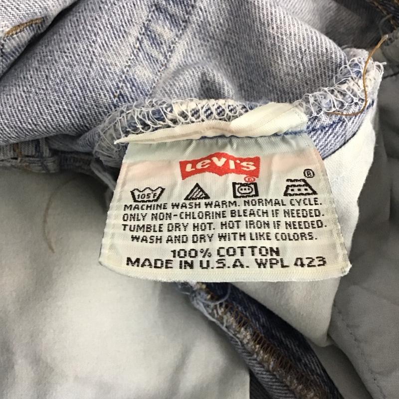 リーバイストラウスアンドコー Levi Strauss & co. パンツ デニム、ジーンズ デニムパンツ スリムパンツ カジュアルパンツ 31インチ 無地 インディゴ / インディゴ / メンズ USED 古着 中古 10146558