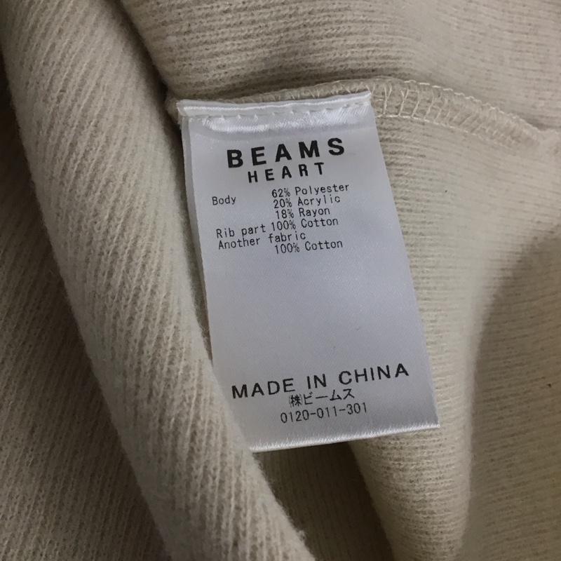 ビームス ハート BEAMS HEART ニット、セーター 長袖 長袖ニットカットソー セーター L 無地 ベージュ / ベージュ / メンズ USED 古着 中古 10146582