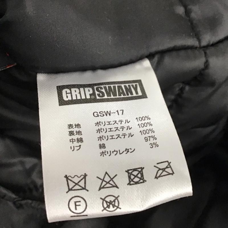 グリップスワニー GRIP SWANY コート コート一般 GSW-17 モンスターパーカー 中綿コート ロング丈 M ロゴ、文字 チャコールグレー / チャコールグレー / レディース USED 古着 中古 10146616