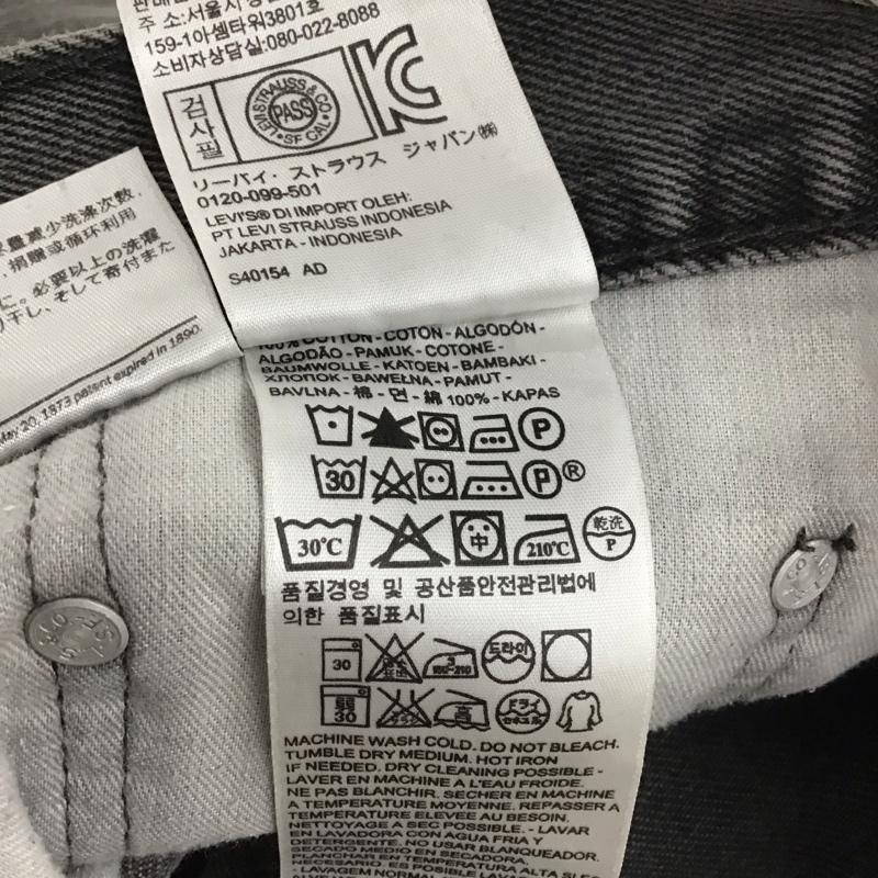 リーバイストラウスアンドコー Levi Strauss & co. パンツ デニム、ジーンズ デニムパンツ ワイドパンツ カジュアルパンツ 40 無地 ダークグレー / ダークグレー / メンズ USED 古着 中古 10146857