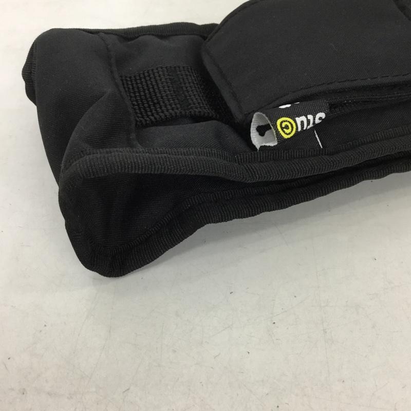 ステューシー STUSSY ポーチ ポーチ ベルトポーチ カラビナ ロゴ、文字 黒 / ブラック / メンズ USED 古着 中古 10146886