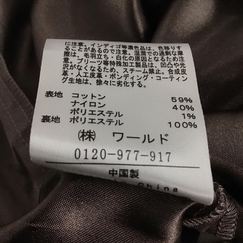 インデックス index スカート ひざ丈スカート C58-79002 ラッセルレースミディタイトスカート M レース柄 紫 / パープル / レディース USED 古着 中古 10146921