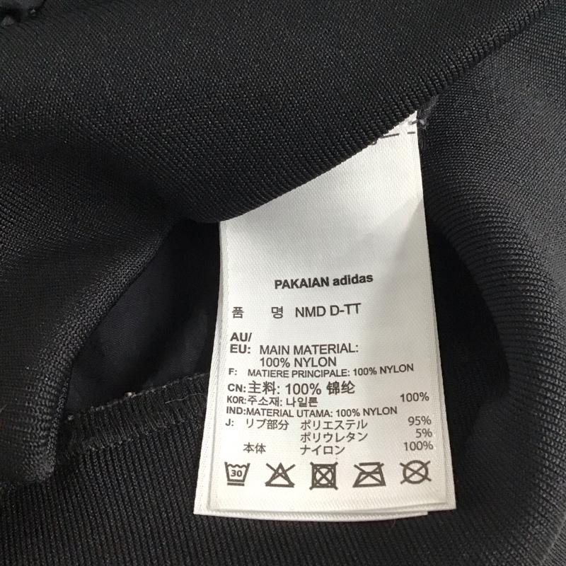 アディダス adidas ジャケット、上着 ジャンパー、ブルゾン bs2574 TrackJacketMA-1 ジップアップジャケット アウター S ロゴ、文字 黒 / ブラック / メンズ USED 古着 中古 10147361