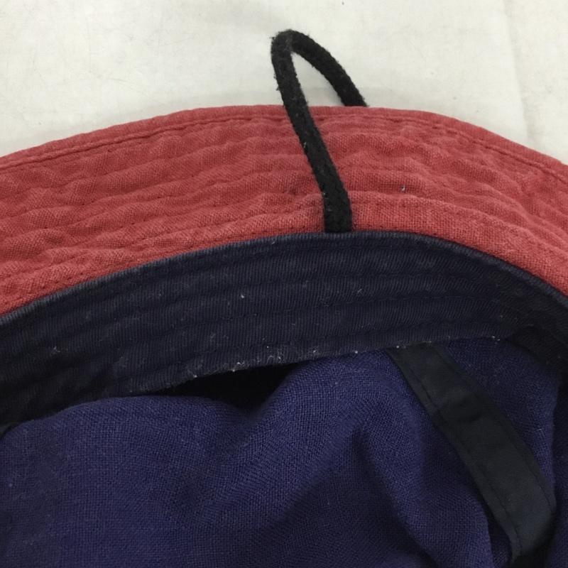ザノースフェイス THE NORTH FACE 帽子 ハット NN01208 Explorer Light Hat リネン ロゴ、文字 赤 / レッド / X 紺 / ネイビー / メンズ USED 古着 中古 10147443