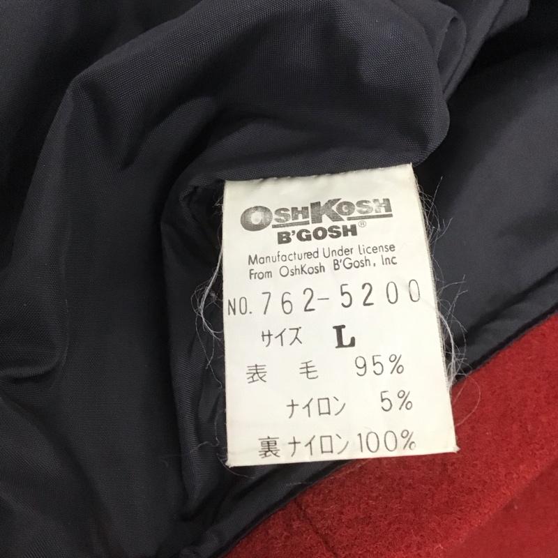 オシュコシュ OSHKOSH ジャケット、上着 ジャンパー、ブルゾン ジップアップジャケット アウター 古着 カラージャケット 90s L 無地 赤 / レッド / メンズ USED 古着 中古 10148161