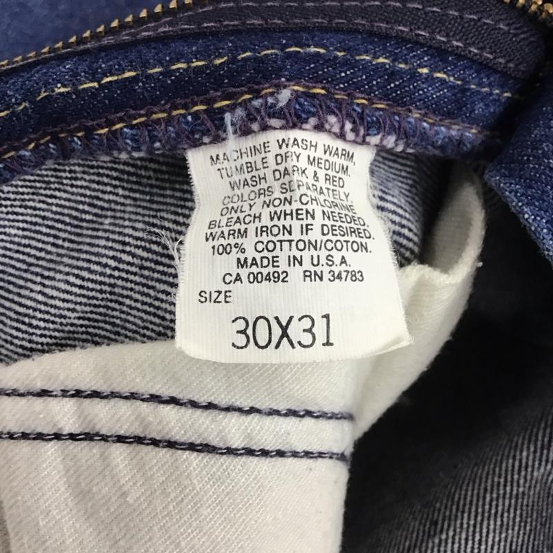 リー Lee パンツ デニム、ジーンズ デニムパンツ スリムパンツ カジュアルパンツ 42talon 80 90s 30インチ 無地 インディゴ / インディゴ / メンズ USED 古着 中古 10148329