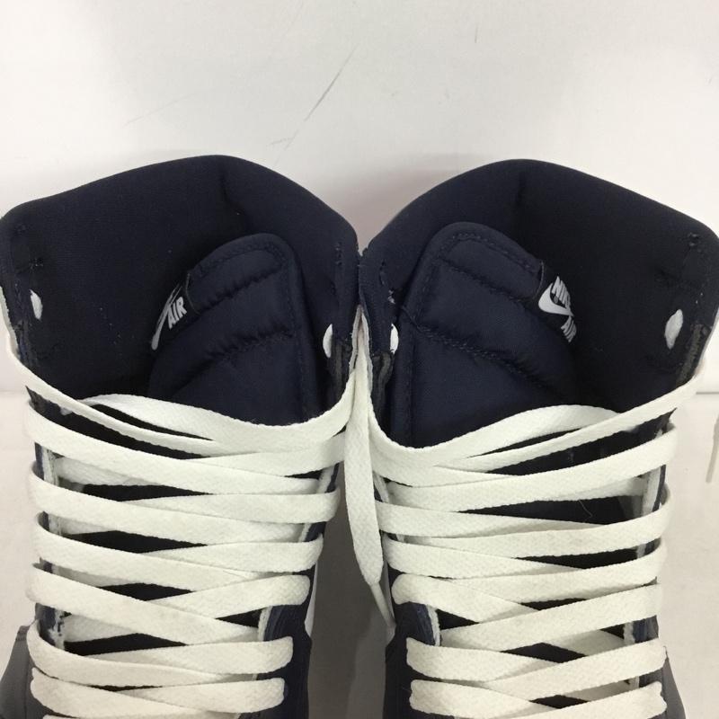 ナイキ NIKE スニーカー スニーカー DD9335-641 WMNS AIR JORDAN 1 RETRO HIGH OG 27.5cm 箱有 27.5cm ロゴ、文字 白 / ホワイト / X 桃 / ピンク / X 紺 / ネイビー / メンズ USED 古着 中古 10148389