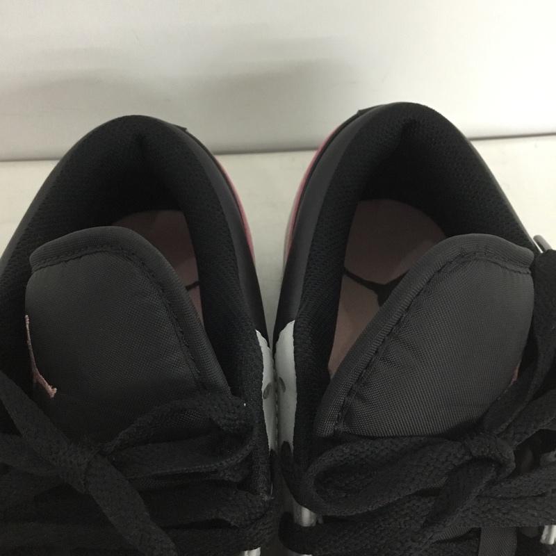 ナイキ NIKE スニーカー スニーカー 553558-062 AIR JORDAN 1 LOW 27cm 27.0cm ロゴ、文字 白 / ホワイト / X 灰 / グレー / X 黒 / ブラック / X 桃 / ピンク / メンズ USED 古着 中古 10148396