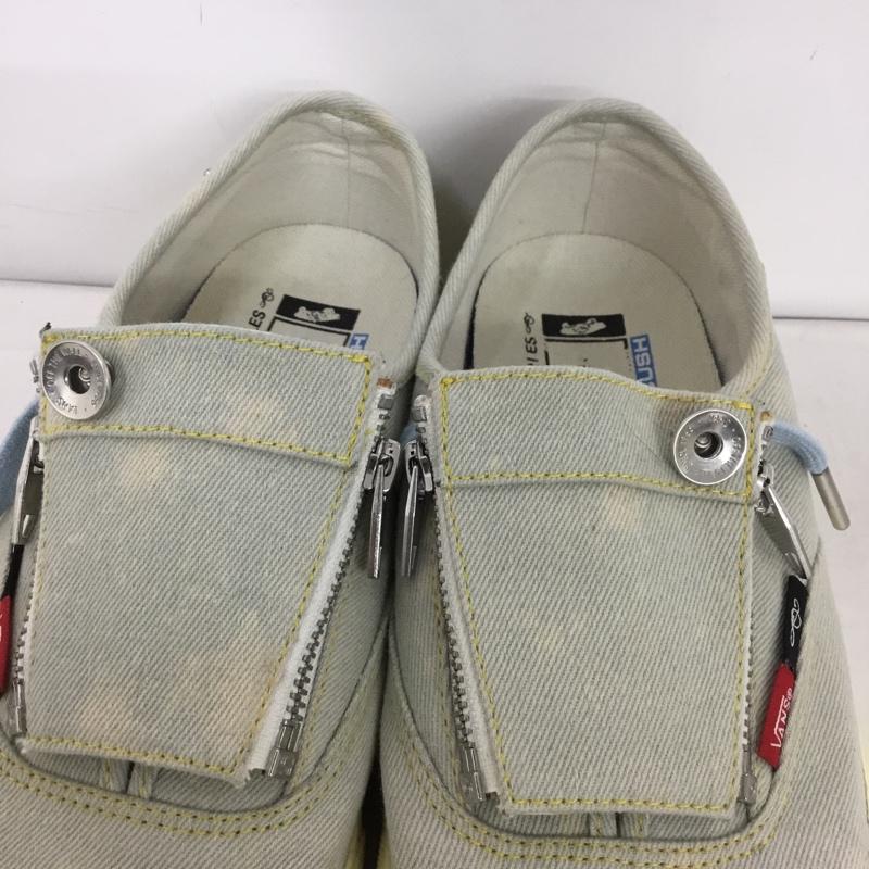 バンズ VANS スニーカー スニーカー 721454 SHANE GONZALES AUTHENTIC ZIP VLT LX 27.5cm 27.5cm ロゴ、文字 水色 / ライトブルー / メンズ USED 古着 中古 10148399